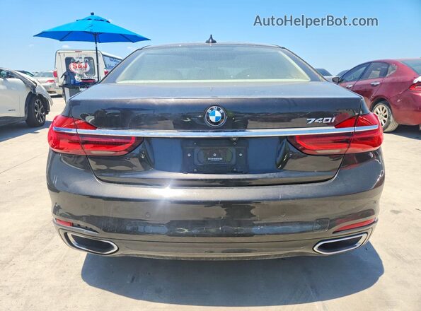 WBA7E2C58KB454438 2019 BMW 7 SERIES Black Front interior view
