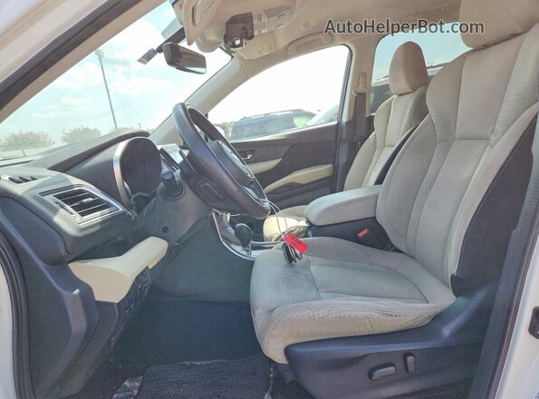 4S4WMACD4K3452646 2019 SUBARU ASCENT White Widok deski rozdzielczej