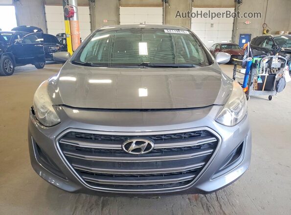 KMHD35LH3HU376781 2017 HYUNDAI ELANTRA Серый Вид сзади