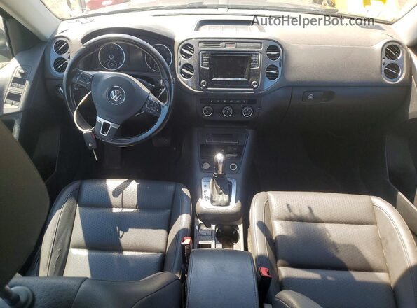 WVGBV7AX1GW580182 2016 VOLKSWAGEN TIGUAN Gray Instrument cluster view