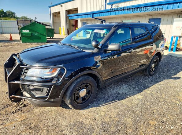 1FM5K8AR2JGC17212 2018 FORD EXPLORER Black Trasero izquierdo
