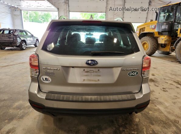 JF2SJAEC2JH527959 2018 SUBARU FORESTER Silver Սալոնի դիմացի տեսք