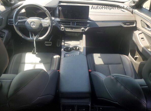 4W5KHNRL0RZ504944 2024 ACURA ZDX Silver Widok zestawu wskaźników