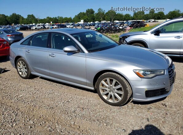 WAUGFAFC3GN076889 2016 AUDI A6 Silver Вид спереду