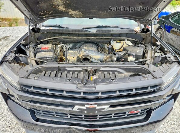 1GCPYFED3MZ422657 2021 CHEVROLET SILVERADO Gray Вид підкапотного простору