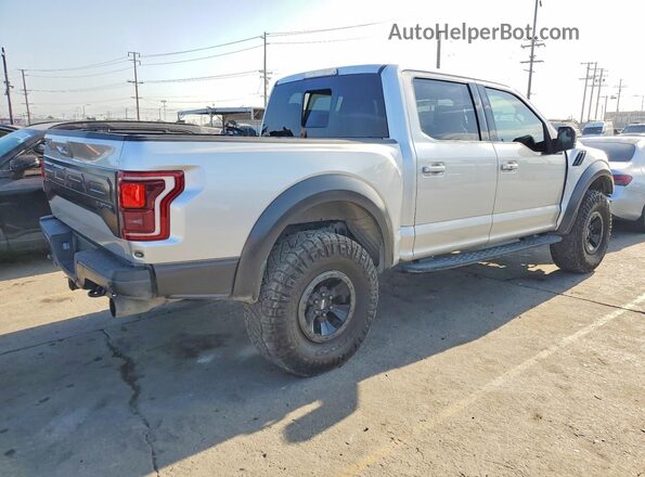 1FTFW1RG8HFC50397 2017 FORD F150 Silver Przód prawy