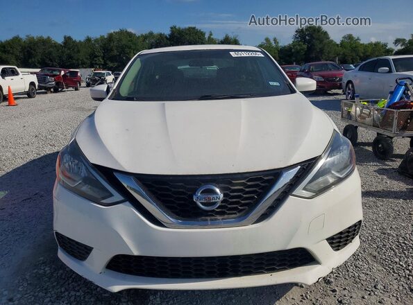 3N1AB7AP5HY307803 2017 NISSAN SENTRA White Widok z tyłu