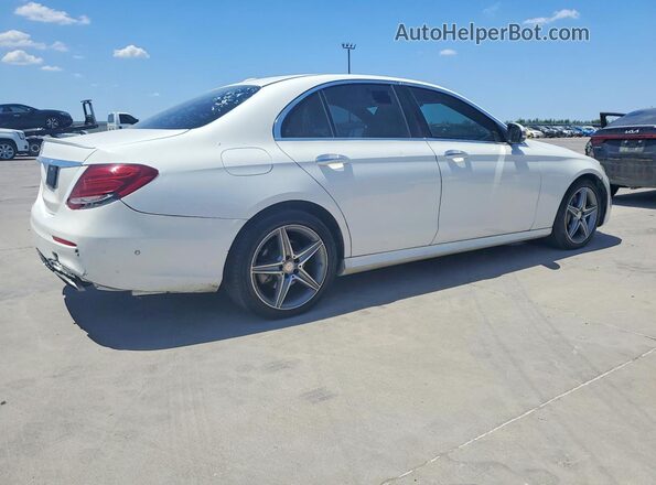WDDZF4JB1HA035820 2017 MERCEDES-BENZ E-CLASS White Передня права чверть