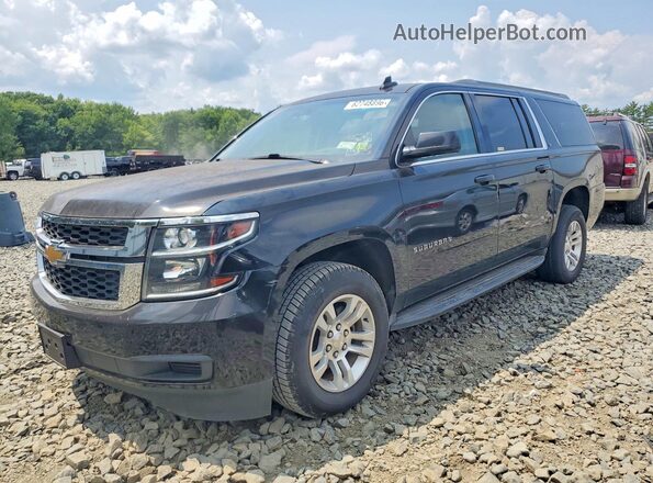 1GNSKHKC8JR265133 2018 CHEVROLET SUBURBAN Black Հետևի ձախ