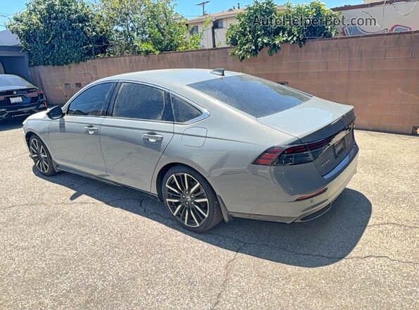 1HGCY2F89PA006965 2023 HONDA ACCORD Gray Przód prawy