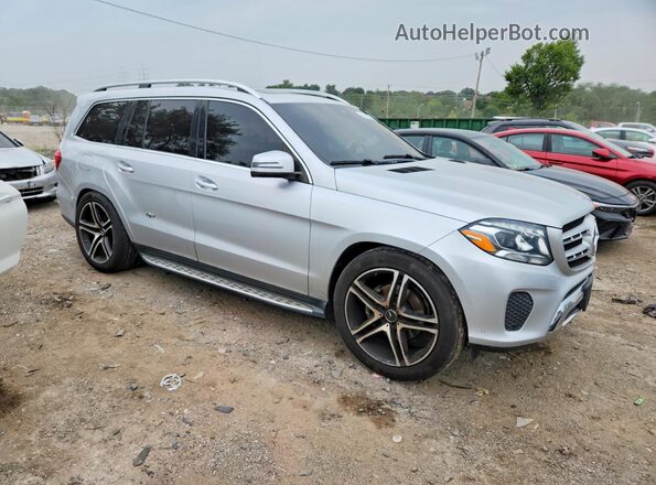 4JGDF6EE5HA913765 2017 MERCEDES-BENZ GLS-CLASS Silver Widok z przodu