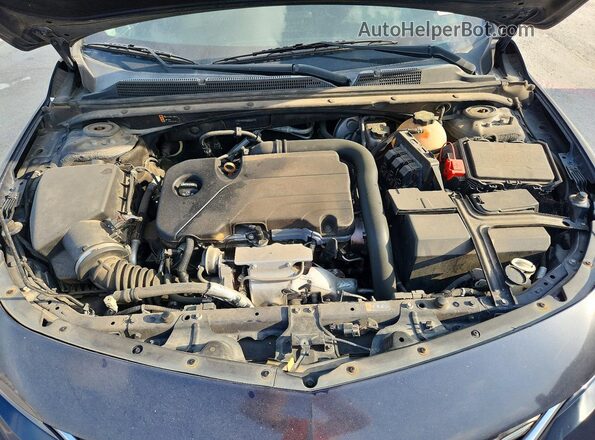 1G1ZE5ST7HF248082 2017 CHEVROLET MALIBU Синий Вид подкапотного пространства