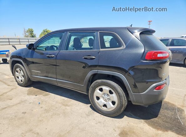 1C4PJMAB1GW282840 2016 JEEP CHEROKEE Black Հետևի աջ