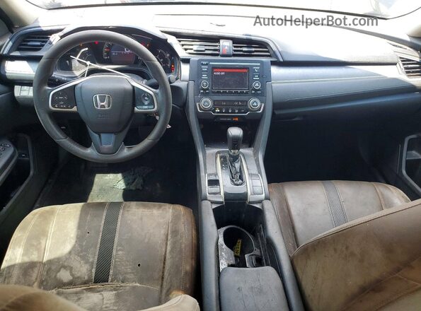 19XFC2F51HE056726 2017 HONDA CIVIC Black ხელსაწყოთა პანელის ხედი