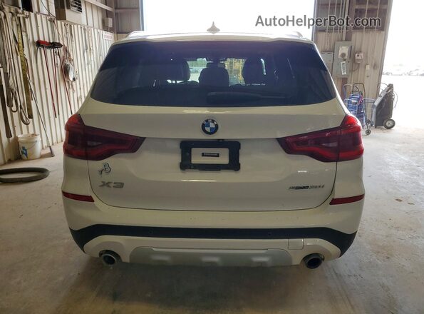 5UXTR7C54KLE98449 2019 BMW X3 White Front interior view