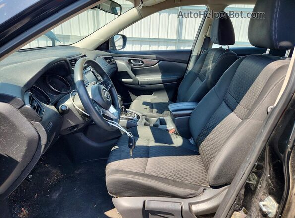 KNMAT2MV5KP534487 2019 NISSAN ROGUE Черный Вид панели приборов