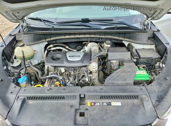 KM8J33A22GU164927 2016 HYUNDAI TUCSON Silver Widok naklejki z numerem VIN