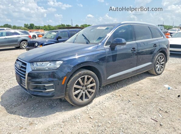 WA1LHAF73JD006816 2018 AUDI Q7 Blue Tył lewy