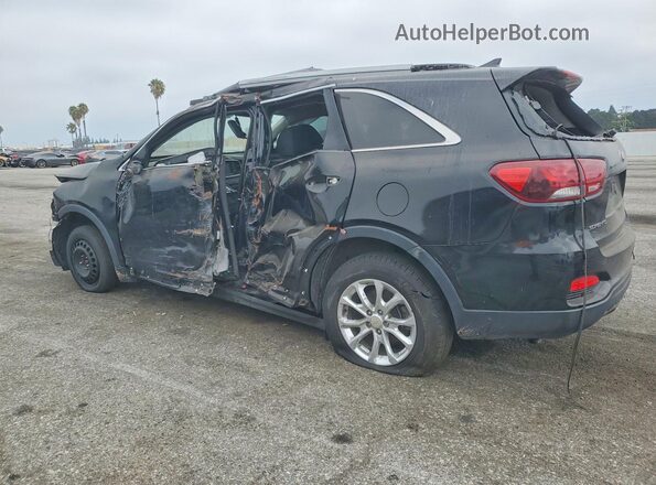 5XYPG4A31KG451963 2019 KIA SORENTO Black Rear right