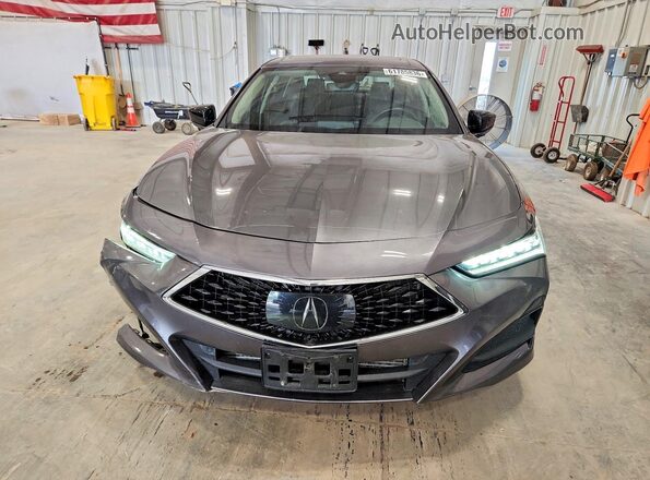 19UUB6F44NA001275 2022 ACURA TLX Gray Widok z tyłu