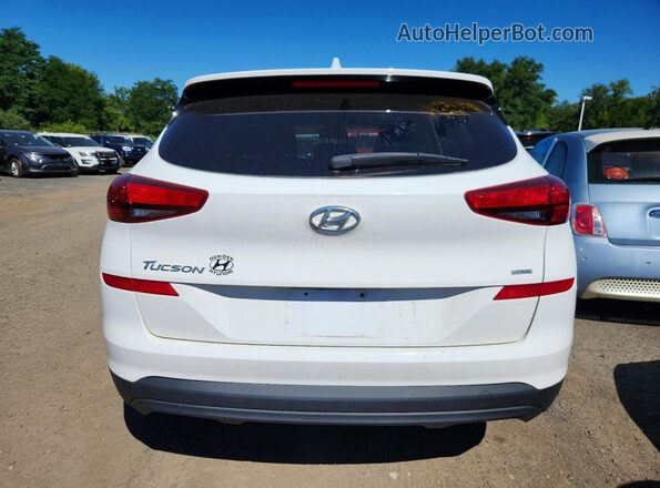 KM8J2CA4XKU982869 2019 HYUNDAI TUCSON White Вид салону спереду