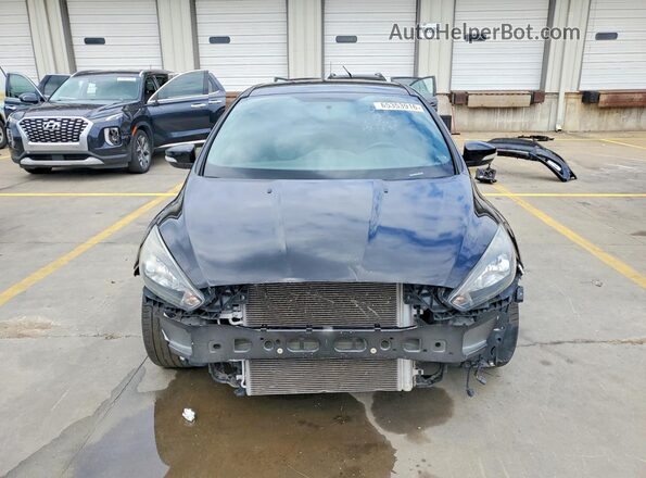 1FADP3L99GL371245 2016 FORD FOCUS Black Вид ззаду