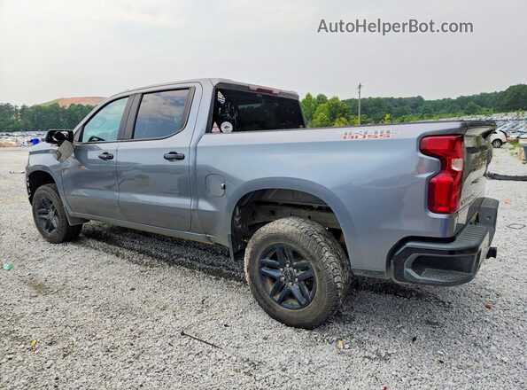 1GCPYFED3MZ422657 2021 CHEVROLET SILVERADO Gray Задня права чверть