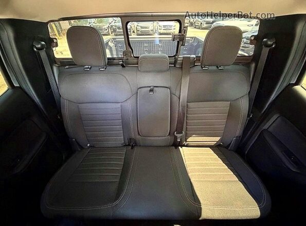 1FTER4FH3PLE15046 2023 FORD RANGER Gray Вид задньої частини салону