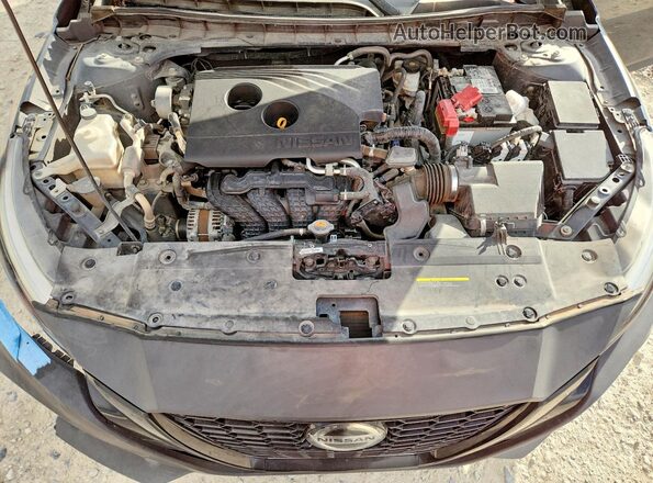 1N4BL4CV4KC160694 2019 NISSAN ALTIMA Black Widok komory silnika