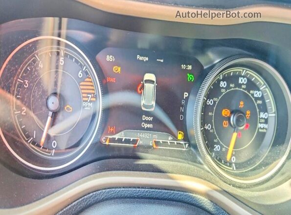 1C4PJLDB7GW200082 2016 JEEP CHEROKEE Gray Widok tylnych siedzeń