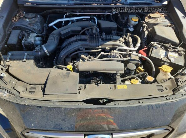 JF2GTAEC1L8246545 2020 SUBARU CROSSTREK Black Vista de la etiqueta del VIN