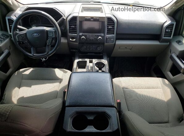 1FTEW1CP1LKD73284 2020 FORD F150 Белый Вид щитка приборов