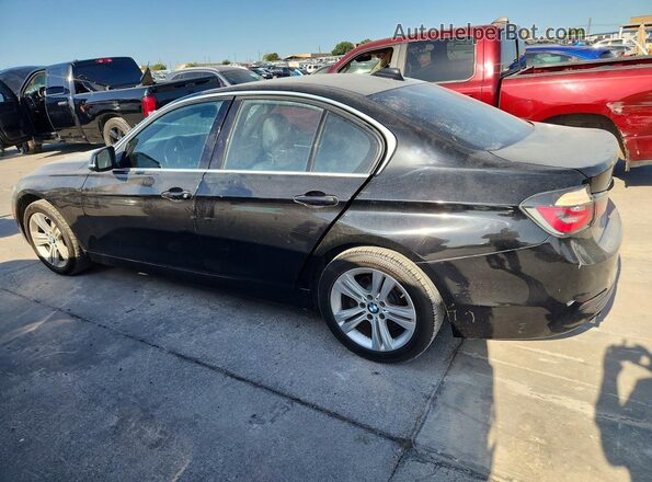 WBA8D9G52JNU70111 2018 BMW 3 SERIES Черный Задняя правая четверть
