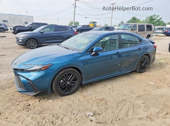 4T1DAACK3SU035138 2025 TOYOTA CAMRY Teal Rear left