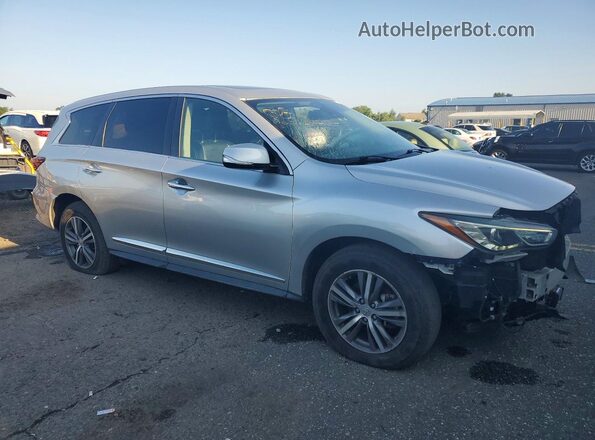 5N1DL0MM8LC524274 2020 INFINITI QX60 Silver Widok z przodu