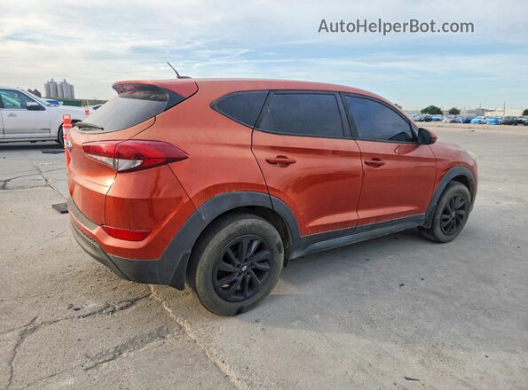 KM8J23A46HU414854 2017 HYUNDAI TUCSON Orange Przód prawy