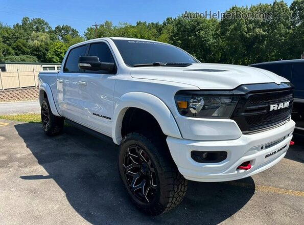 1C6SRFFTXNN330913 2022 RAM 1500 White წინა ხედი