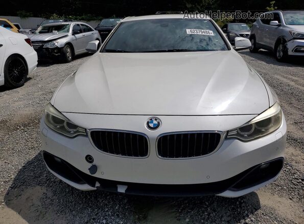 WBA3N7C53GK226799 2016 BMW 4 SERIES Белый Вид сзади