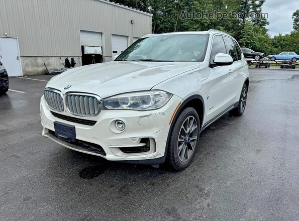 5UXKT0C55J0W02707 2018 BMW X5 White Задня ліва чверть