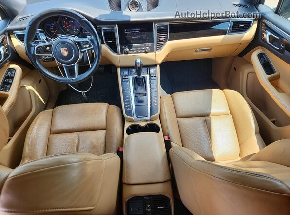 WP1AG2A59HLB55323 2017 PORSCHE MACAN Blue Սարքավորումների վահանակի տեսք