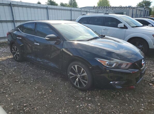 1N4AA6AP5JC410122 2018 NISSAN MAXIMA Black წინა ხედი
