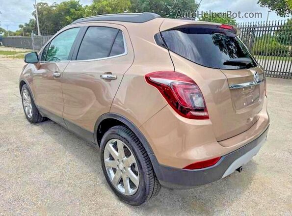 KL4CJCSM3KB734676 2019 BUICK ENCORE Tan Tył prawy