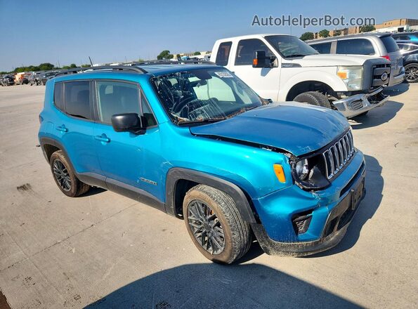 ZACNJAA15LPL35573 2020 JEEP RENEGADE Blue წინა ხედი