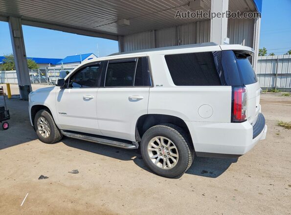 1GKS2AKC1GR348884 2016 GMC YUKON Белый Задняя правая четверть