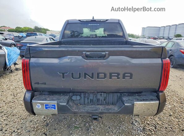 5TFLA5DB4NX014310 2022 TOYOTA TUNDRA Gray წინა სალონის ხედი