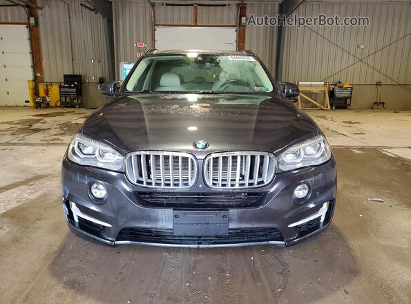 5UXKT0C56G0S75534 2016 BMW X5 Gray Vista trasera