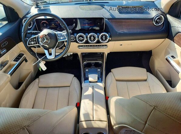 W1N4N4HB2MJ215405 2021 MERCEDES-BENZ GLA Белый Вид щитка приборов