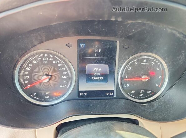 WDC0G4JB3GF050346 2016 MERCEDES-BENZ GLC-CLASS White Widok tylnych siedzeń