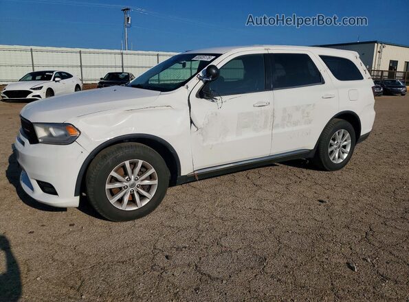 1C4SDJFT4LC368186 2020 DODGE DURANGO Белый Задняя левая четверть