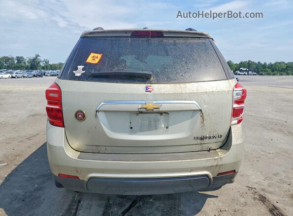 2GNALCEKXG1107425 2016 CHEVROLET EQUINOX Beige წინა სალონის ხედი